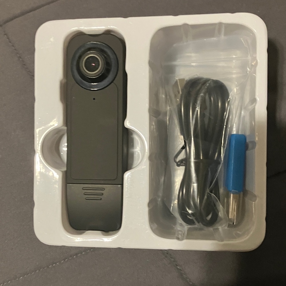 Sleek Black Full HD 1080P Digital Camera